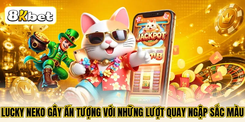 Lucky Neko gây ấn tượng với những lượt quay ngập sắc màu